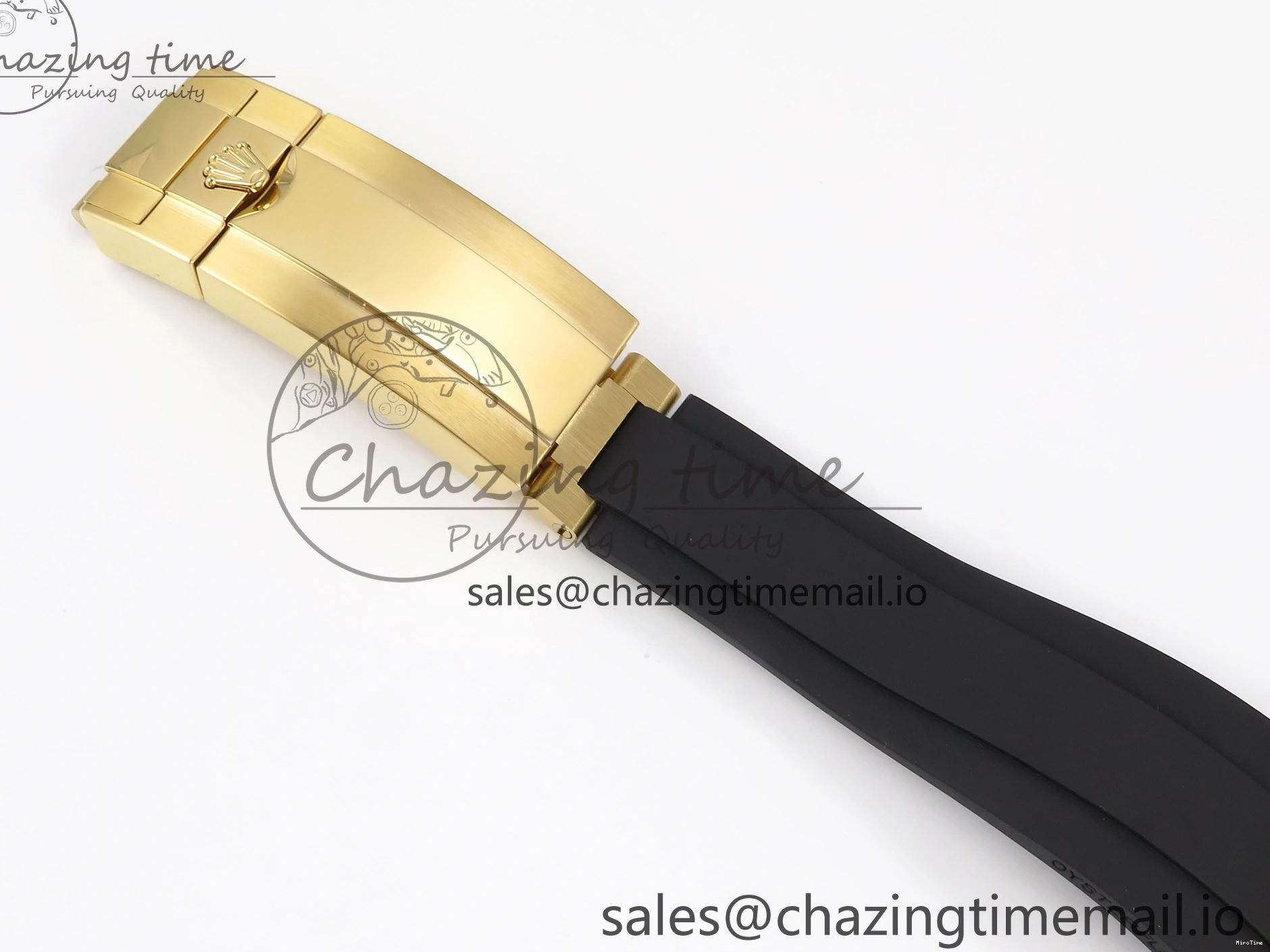 MiroTime 0414 Bold Daytona 126518 QF 1:1 Best Edition Black YG Dial on Oysterflex Strap SH4131 V6（Gain Weight） 1198